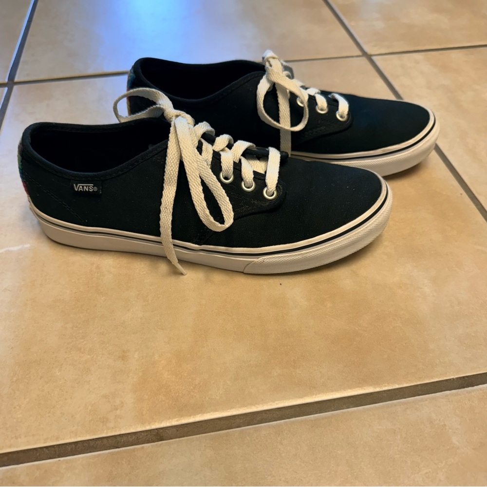 Vans Classic Black and White Sneakers